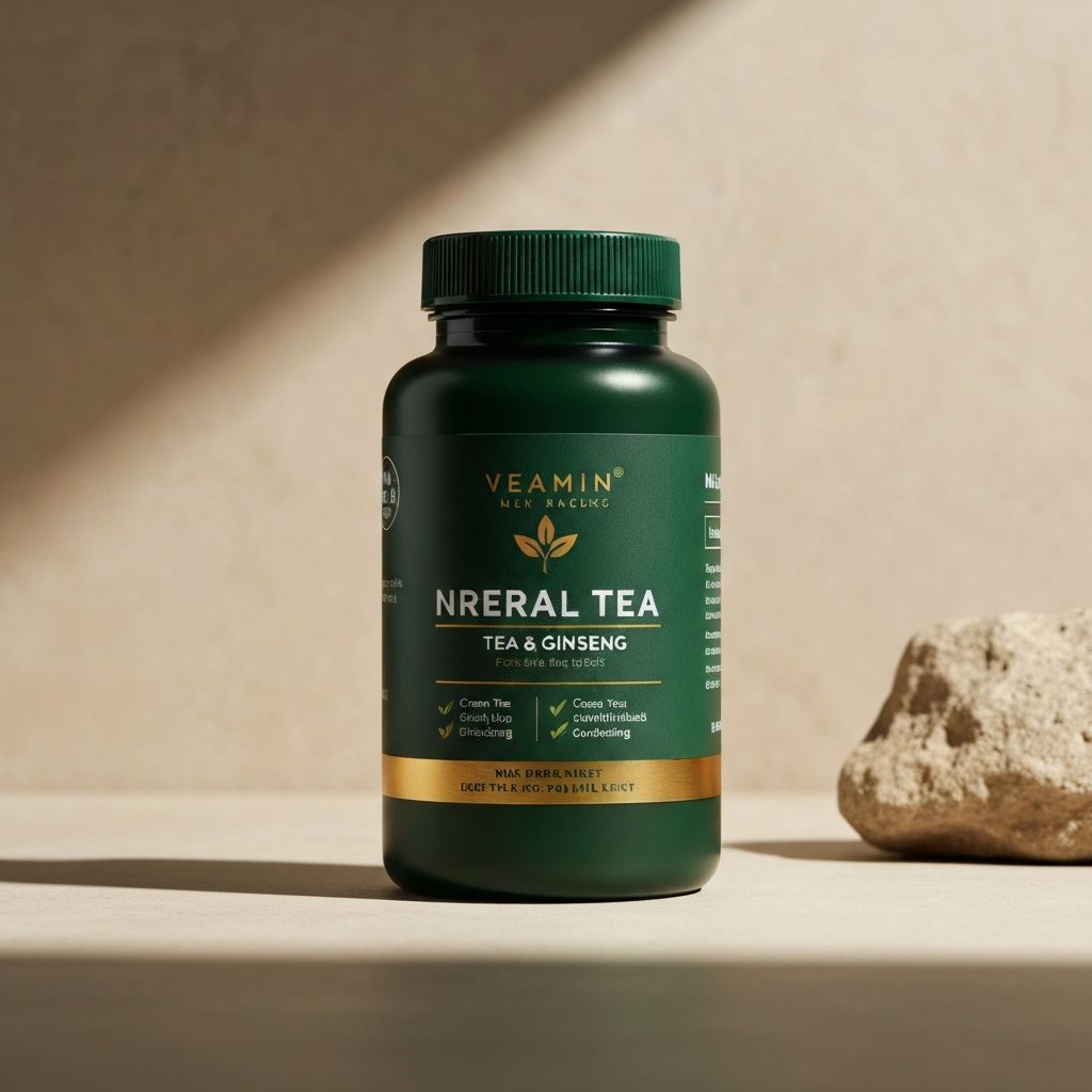 Men's natural energy support supplement